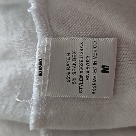 Miken Flow WILL SQUAT FOR TACOS Tank Top Sleeveless Womens Medium White Gold - Picture 11 of 12